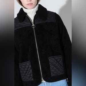 Barbour Black Teddy Jacket